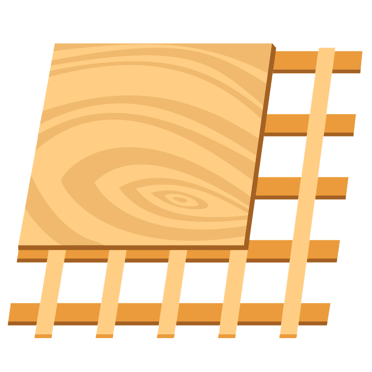 plywood roof sheet icon